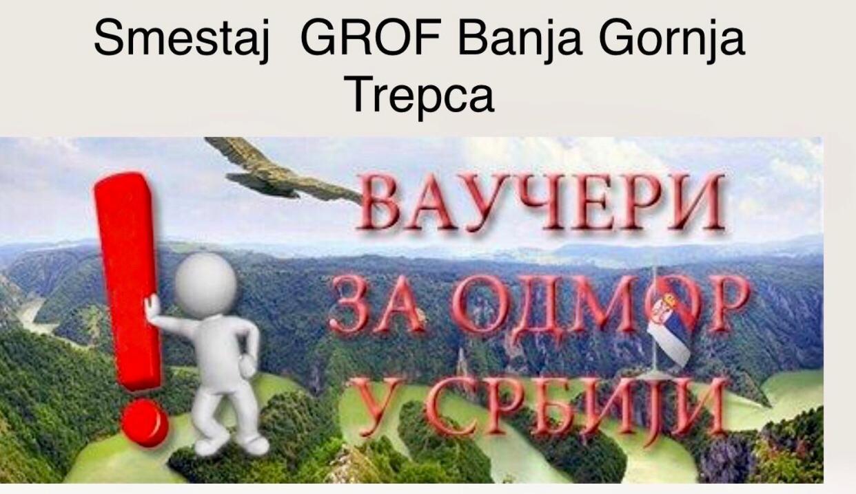 Banja Gornja Trepca-Smestaj Grof Extérieur photo
